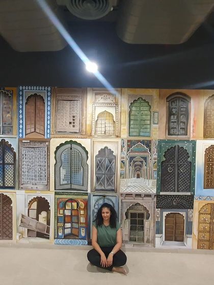 Shagufta - Mural and Wall Art Painting My Journey in Art photo 5