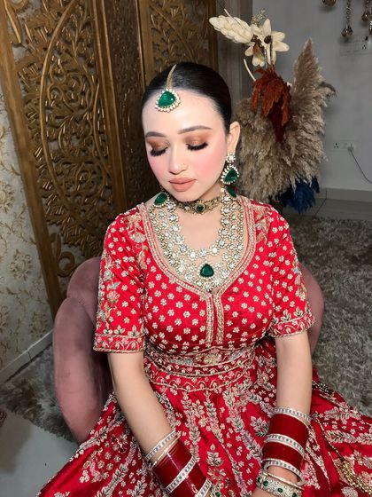 Timeless Red & Gold Brides photo 31