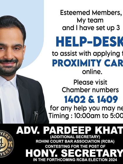 Setting up help desks to assist members with applying for proximity cards. Ensuring every member can exercise their right to vote is a fundamental part of a transparent and fair process.