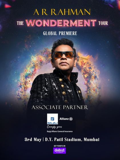 Associate Partner announcement for Bajaj Allianz. Our design services include creating a full hierarchy of sponsor visuals.