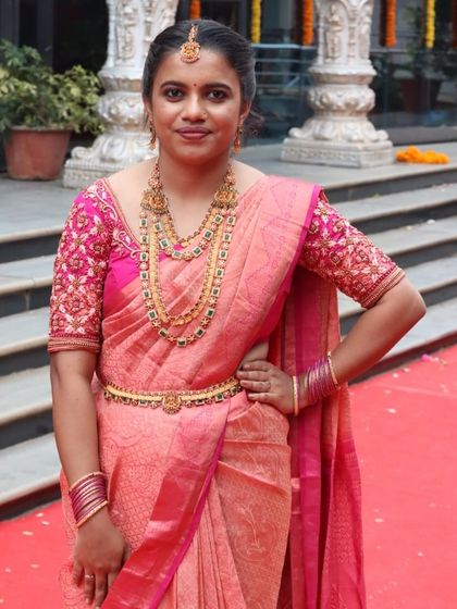 Sanjana T Kumar - Special Occasion Makeup and Styling Classic Bridal & Traditional Styling photo 7