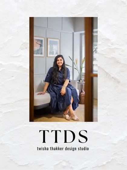 A profile of our studio, Twisha Thakker Design Studio (TTDS). We were established in 2019 to offer bespoke design solutions for residential, commercial, and hospitality spaces.