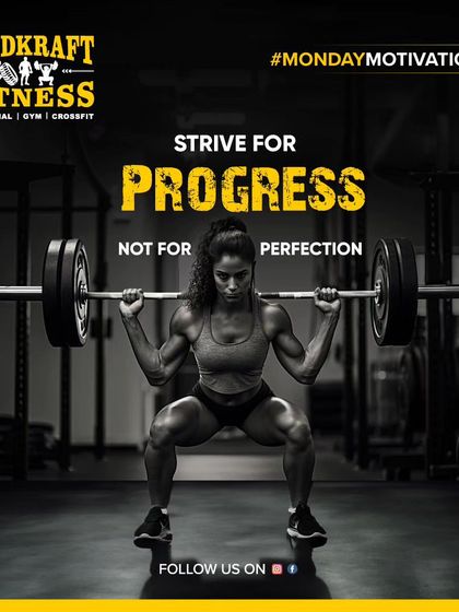 Strive for progress, not for perfection. Focus on being better than you were yesterday, and the results will follow.