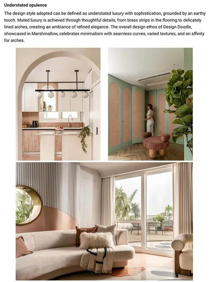 Architect & Interiors India highlighted our design style of "understated opulence," achieved through thoughtful details and a refined, earthy palette.