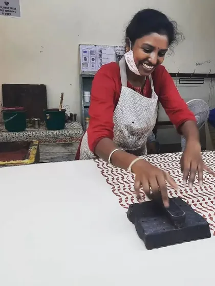 Since 2016, we have partnered with the Asha Foundation for Autism. Their vocational centers have helped us discover a new generation of talented, specially-abled artisans to carry forward this beautiful craft.