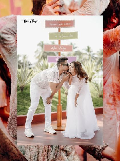 Vibrant Haldi & Mehendi Celebrations photo 64