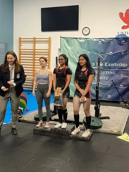 Seeing my athlete Sharwari on the podium, winning not just her category but Best Lifter Overall at her very first competition at Cambridge University, is what it's all about. She came to me to get leaner and stronger, and despite a last-minute accident injuring her shoulder, she showed the mindset of a veteran and went a perfect 9 for 9 on her lifts.