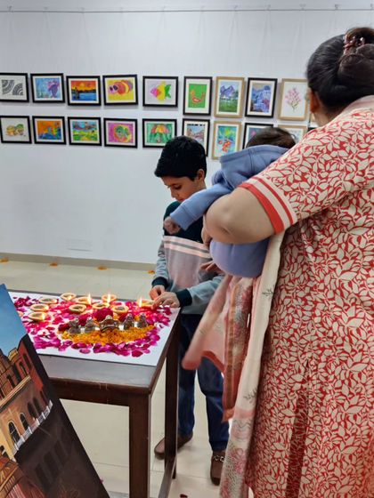 More heartwarming moments from our studio's lighting ceremony, celebrating new beginnings with our wonderful community.