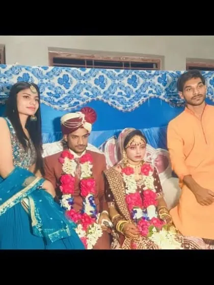 Attending my sister's wedding. It's a blessing to be with family on such a special day.