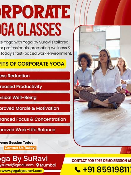 This graphic outlines the key benefits our corporate clients experience. We tailor each session to address specific workplace challenges, ensuring a positive impact on both employee well-being and company productivity.