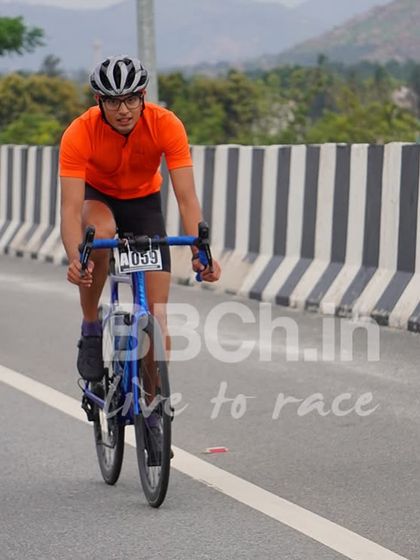 A lone rider powers on, showcasing the mental and physical strength required for road racing. Sometimes, it's a battle against yourself as much as other racers.