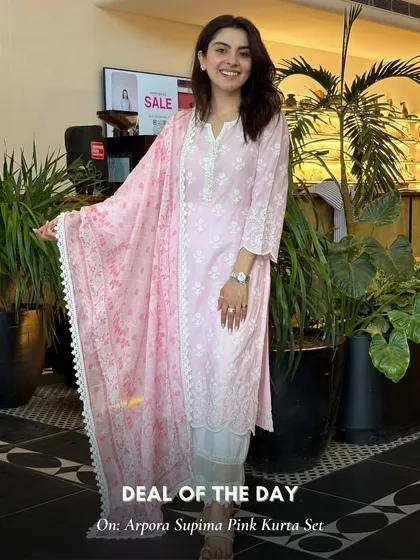 My Arpora Supima Pink Kurta Set is crafted from luxurious Supima cotton. It's incredibly soft to the touch and features beautiful embroidery for a polished look.