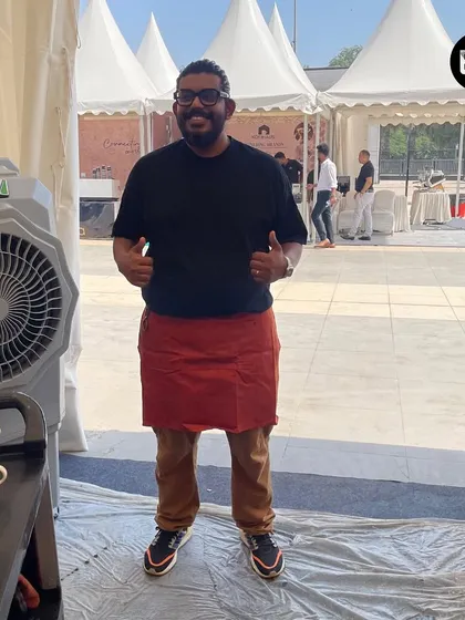 Our co-founder Binny, all smiles at the National Brewers Championship. We believe in leading by example and being active in the coffee community.
