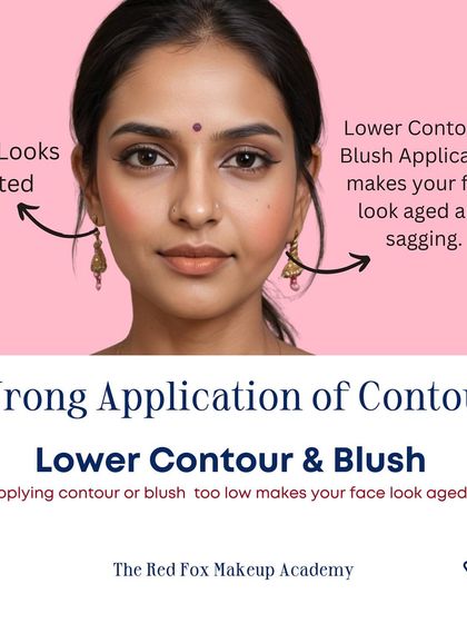 Avoid common makeup mistakes that make you look older. This carousel post explains how to correctly shape your eyebrows and apply contour and blush for a lifted, youthful look.