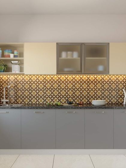 Bengaluru Interiors - Space-Saving Furniture Solutions Modern Kitchen Designs photo 22