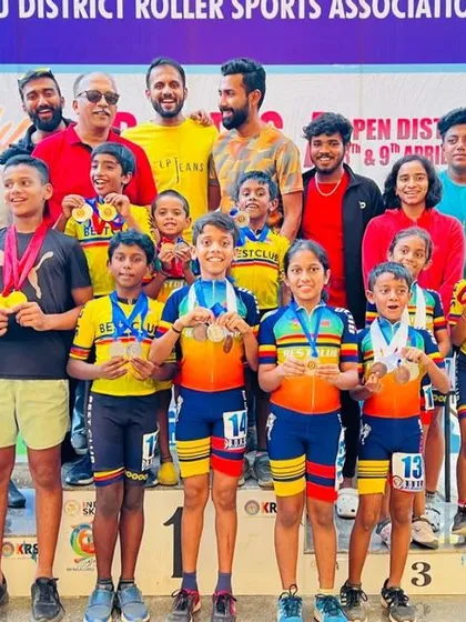 The next generation of champions. Our team on the podium after the open district selection trials for the 1st District National. The journey to the top starts here.