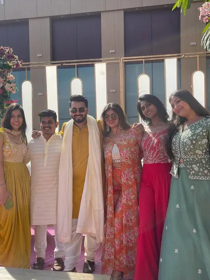 It’s all happy faces after a successful wedding event. Posing with the amazing wedding crew, these are the moments that make my job the best in the world. I don't just teach, I become part of the family.