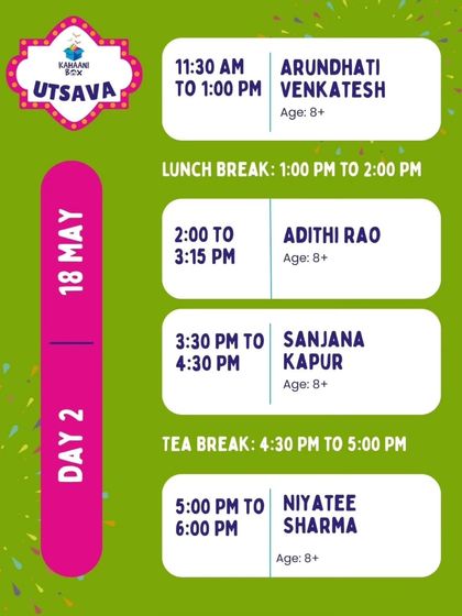 Kahaani Box Kids Library - Kids' Literary Events & Workshops Our Reading Tribe: Festivals & Special Events photo 24