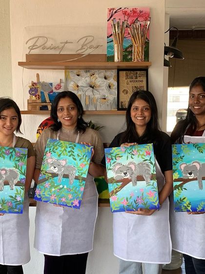 Paint Bar - Private Paint Parties The Paint Bar Vibe: At Our Studio & On The Go photo 50