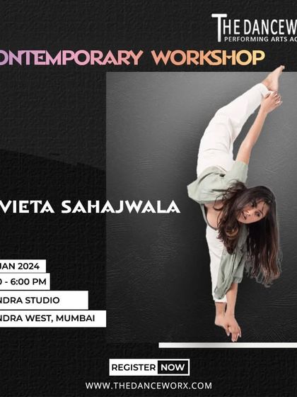 Our Contemporary Dance Workshop with Divieta Sahajwala in Bandra. We offer these workshops across our studios to make them accessible to more dancers.