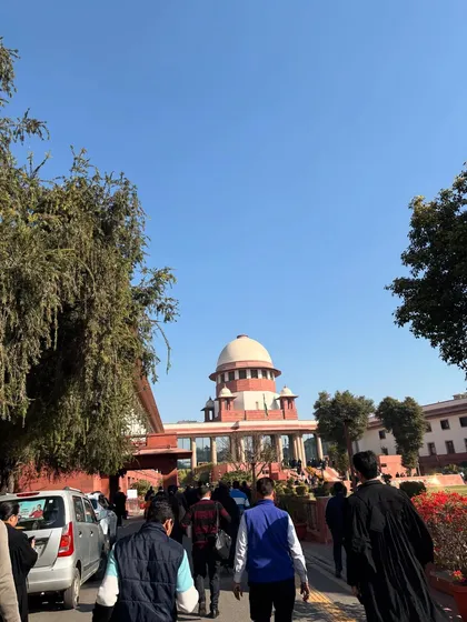 This photo marks half a decade of my litigation journey, often spent rushing to the Supreme Court. It's a path of wins, losses, and immense gratitude for everyone who has supported me.