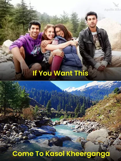 If you want to live your 'Yeh Jawaani Hai Deewani' moment, come to Kasol-Kheerganga with us. We'll recreate the magic.
