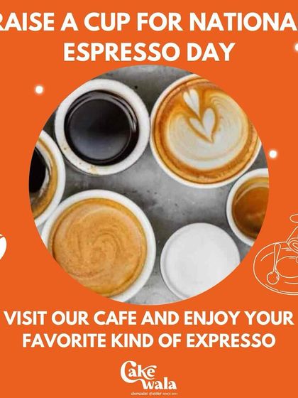 It's always a good time for a coffee date at the Cakewala cafe. We serve your favorite kind of espresso, perfect for pairing with a sweet or savory treat.