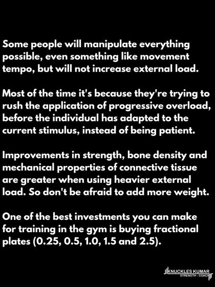 Here are five underrated practices for making real gains. Stick to a program long-term, progressively add weight, move every lift with intent, get enough rest between sets, and don't overcomplicate things with unnecessary tempo manipulation.