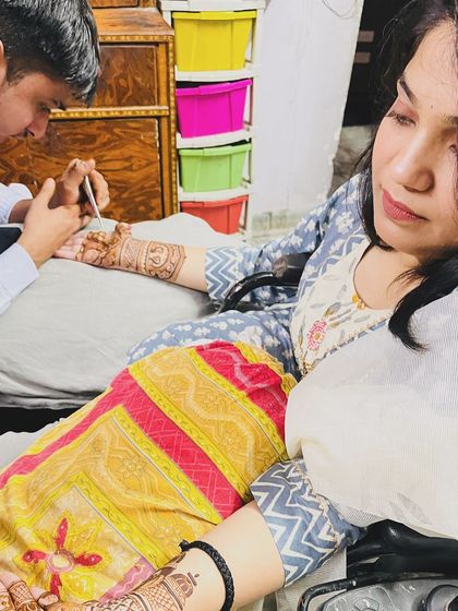 My team and I are focused on creating beautiful art while making sure our clients have a relaxing and enjoyable experience.