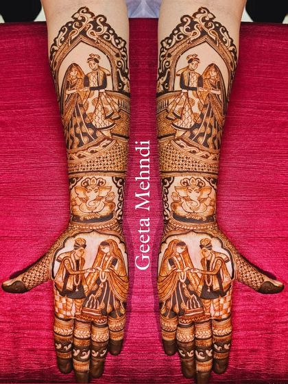 Custom Bridal Mehndi: Your Story in Henna photo 3