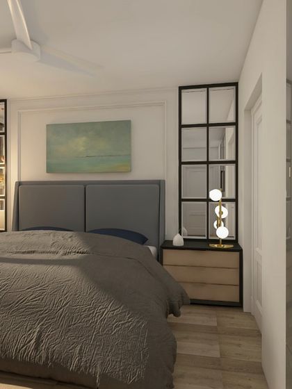 If you own a home in an ATS project, this could be your master bedroom. This design is elegant, modern, and maximizes space.