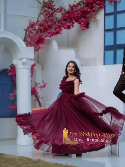 Pre Wedding Attire - Pre-Wedding Outfit Rental Coordinated Couple Outfits photo 15