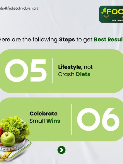 My focus is on creating a healthy lifestyle, not promoting crash diets. We celebrate every small win along the way, because progress is about consistency, not perfection.