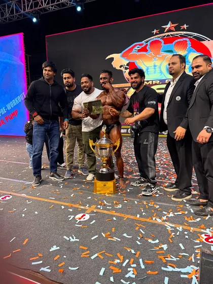 The moment of victory. Winning two gold medals and the overall title for my student at the Mr. Asia competition. This is the result of discipline, sacrifice, and expert guidance.