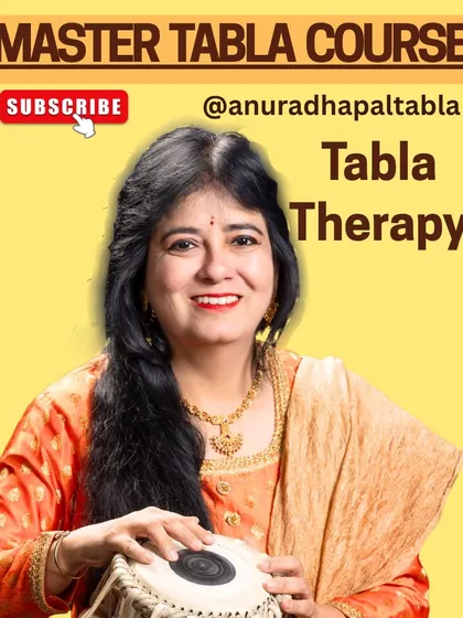 My Master Tabla Course is now available on YouTube. This is my gift to all aspiring students, combining traditional techniques with my unique Tabla Therapy method to help you learn, heal, and grow through the power of rhythm.