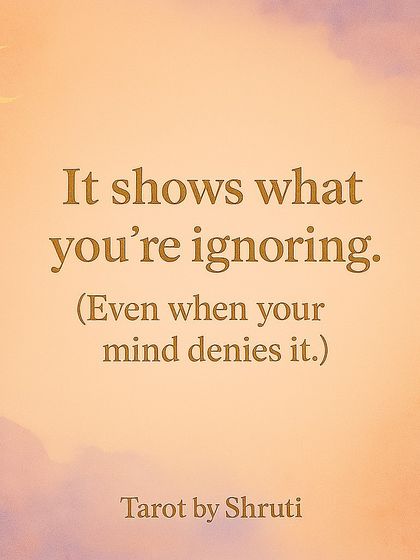 Tarot isn't about fate, it's about awareness. These posts explain that Tarot reveals your patterns, shows you what you're ignoring, and helps you make choices from a place of clarity, not fear. Your free will is always strongest.