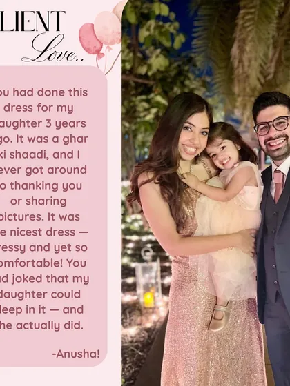 "My daughter could sleep in it, and she actually did." This message from a client, three years after her purchase, means the world to me. It's proof that comfort and style can, and should, go hand in hand.
