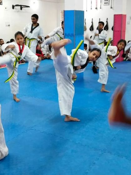 CTA Taekwondo & Fitness Clubs - Taekwondo for Kids & Teenagers Dynamic Kicking & Sparring Drills photo 18