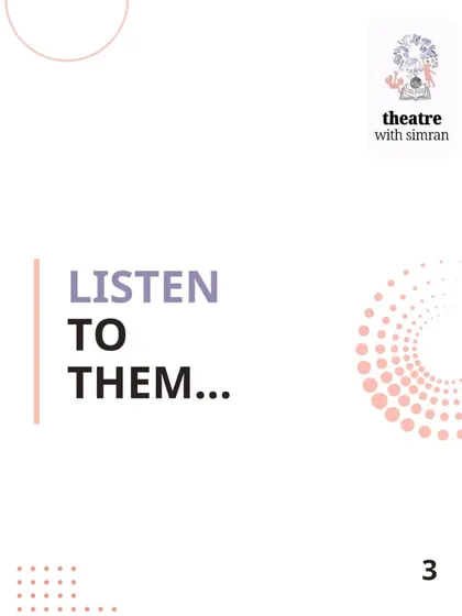 The most important thing we can do is listen to them. Really listen. Their ideas are the foundation of everything we create together.
