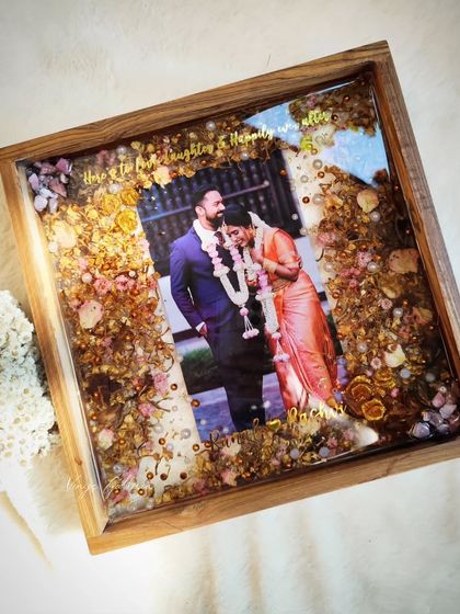 Vinys Galleria - Custom Resin Home Decor Wedding Memories in Wooden Frames photo 27