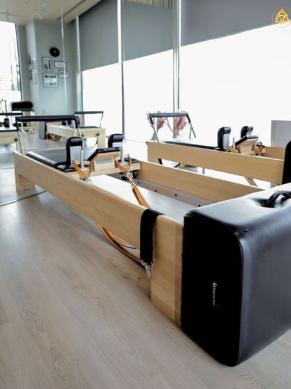 Our studio is outfitted with top of the line Reformers from Balanced Body, ensuring you experience the authentic feel of Classical Pilates with every movement.