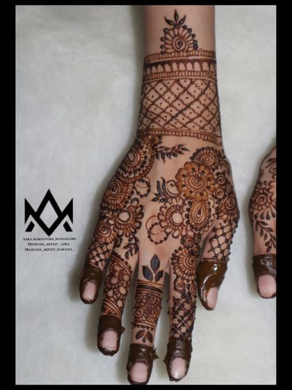 Azra Mehendi - Mehendi Artistry Party & Guest Mehendi photo 10