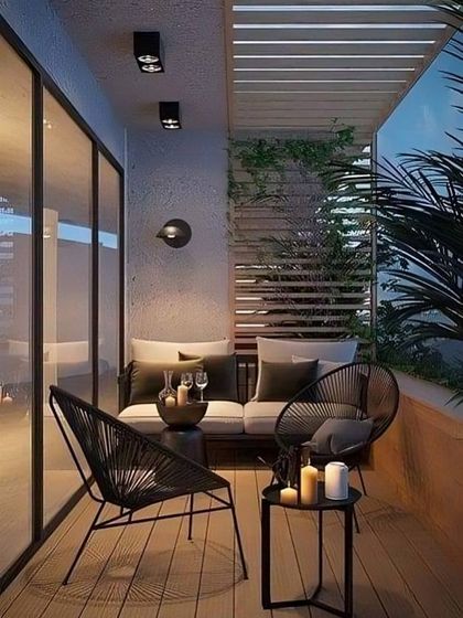 Interiors Bangalore - Balcony Makeovers Modern & Sleek Designs photo 3