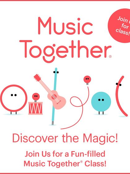 Discover the magic of Music Together. This graphic announces our upcoming "Mini Berry" term. Have you registered yet?