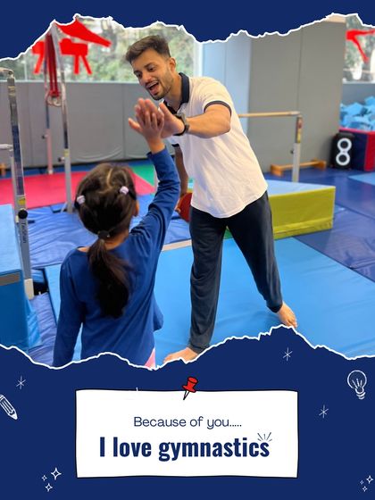 "Because of you, I love gymnastics." A high-five from a coach can make a child's day and ignite a lifelong passion for the sport. It's these small moments of connection that matter most.
