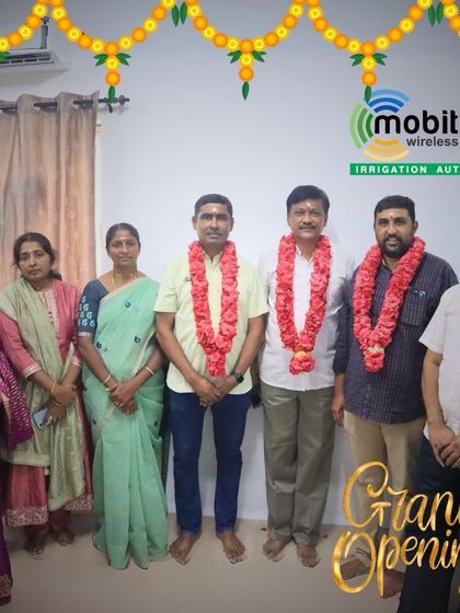 A group photo of our leadership team at the new R&D office inauguration.