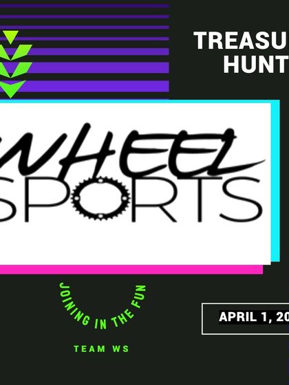 Wheelsports is not just a sponsor, they're also sending a team to compete in the Treasure Hunt.