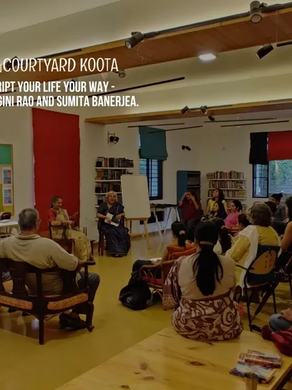 A photo from the "Script Your Life Your Way" workshop, one of the many engaging events from our June calendar.