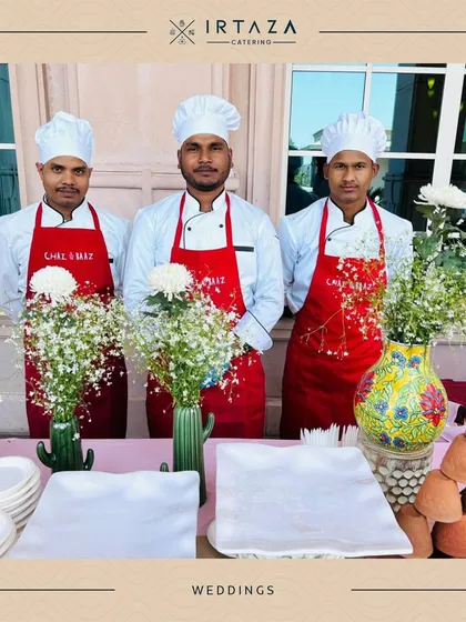 My professional team is the backbone of the seamless experience I promise. Dressed in uniform and trained for efficiency, my chefs are ready to create a culinary masterpiece for your wedding or special event.