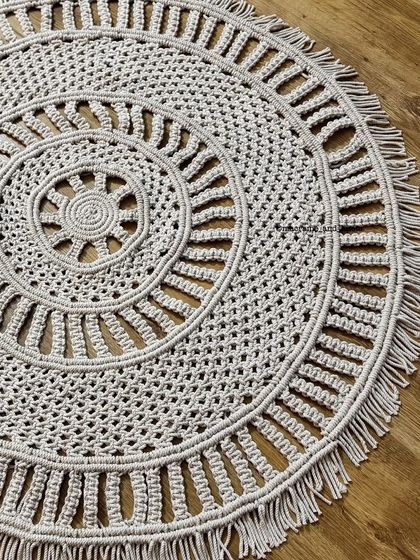 Shikha Agarwal - Custom Macrame & Crochet Home Decor Cozy Textiles: Rugs, Stools & Cushions photo 6